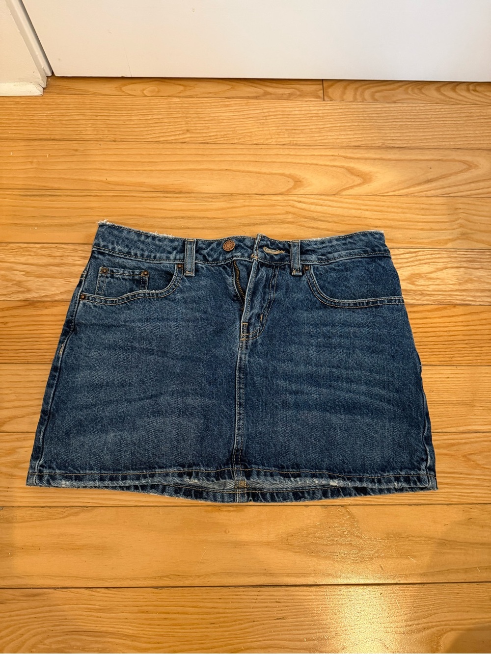 Urban Outfitters  Dark Blue Denim Mini Skirt